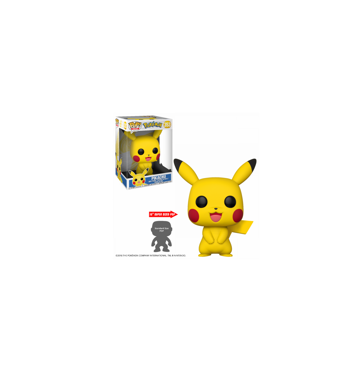 Figurine - Funko Pop! n°353 - Pokémon - Pikachu