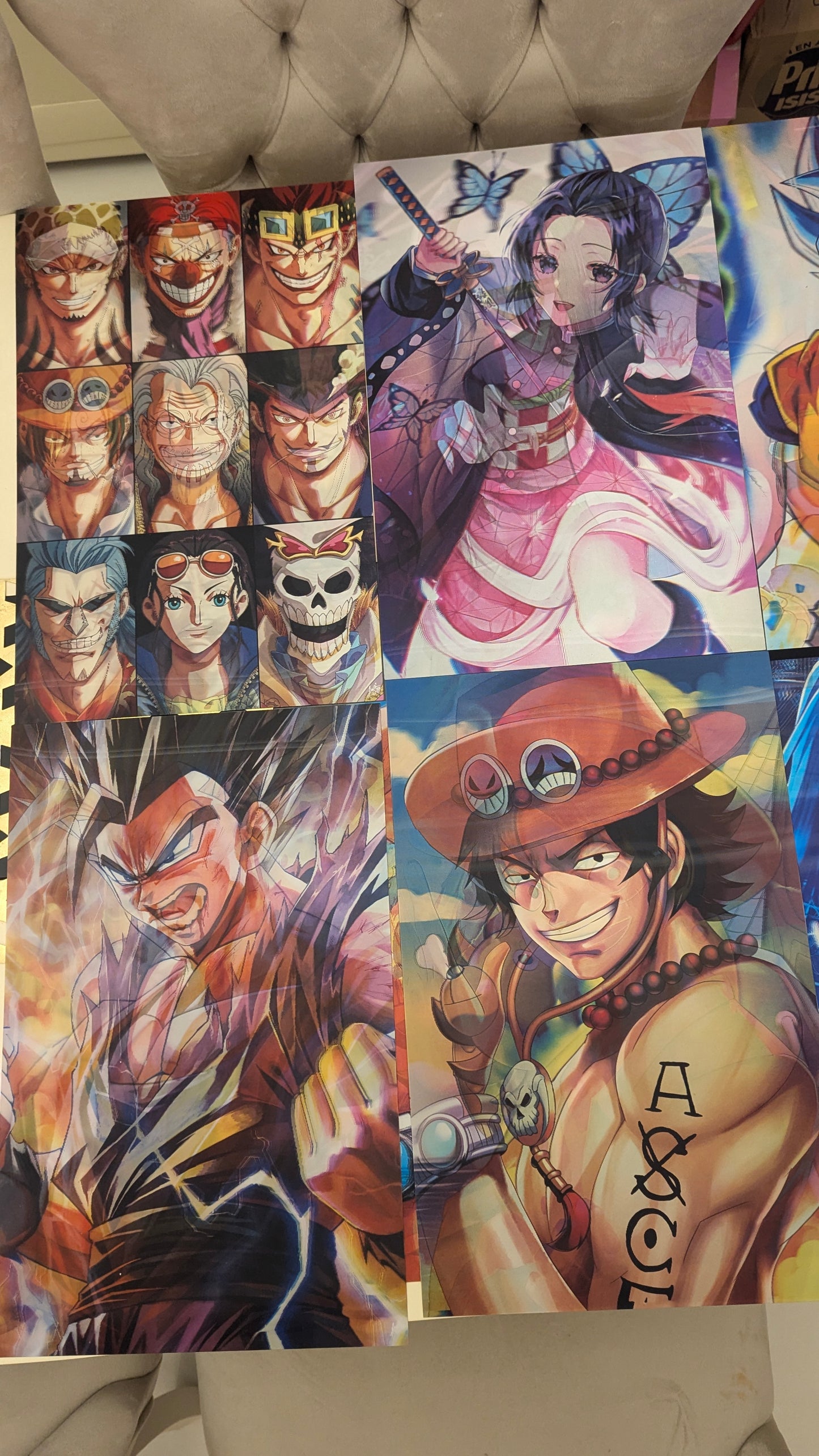 Poster 3D lenticulaire Anime (40x23 cm)