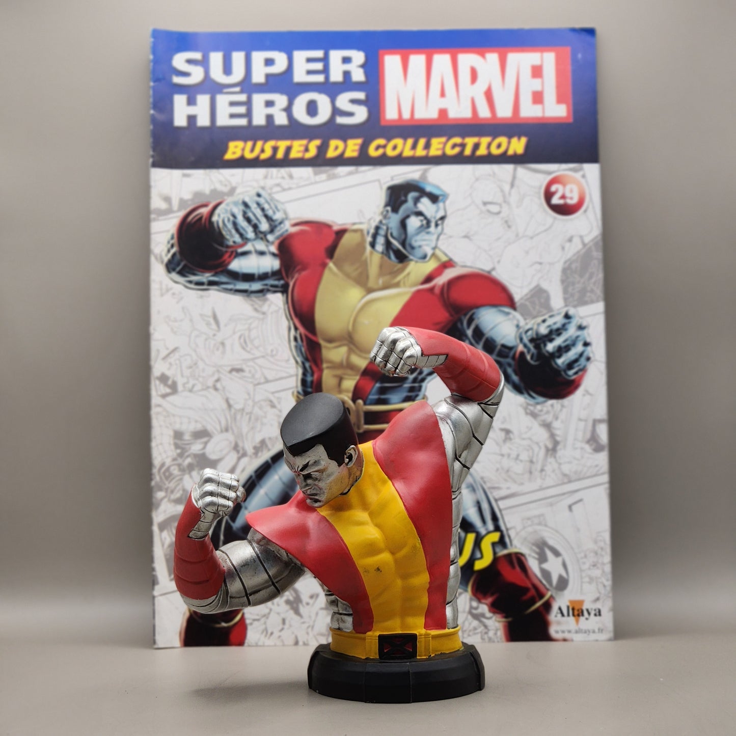 Figurine Bustes Altaya -Marvel- Colossus 13Cm