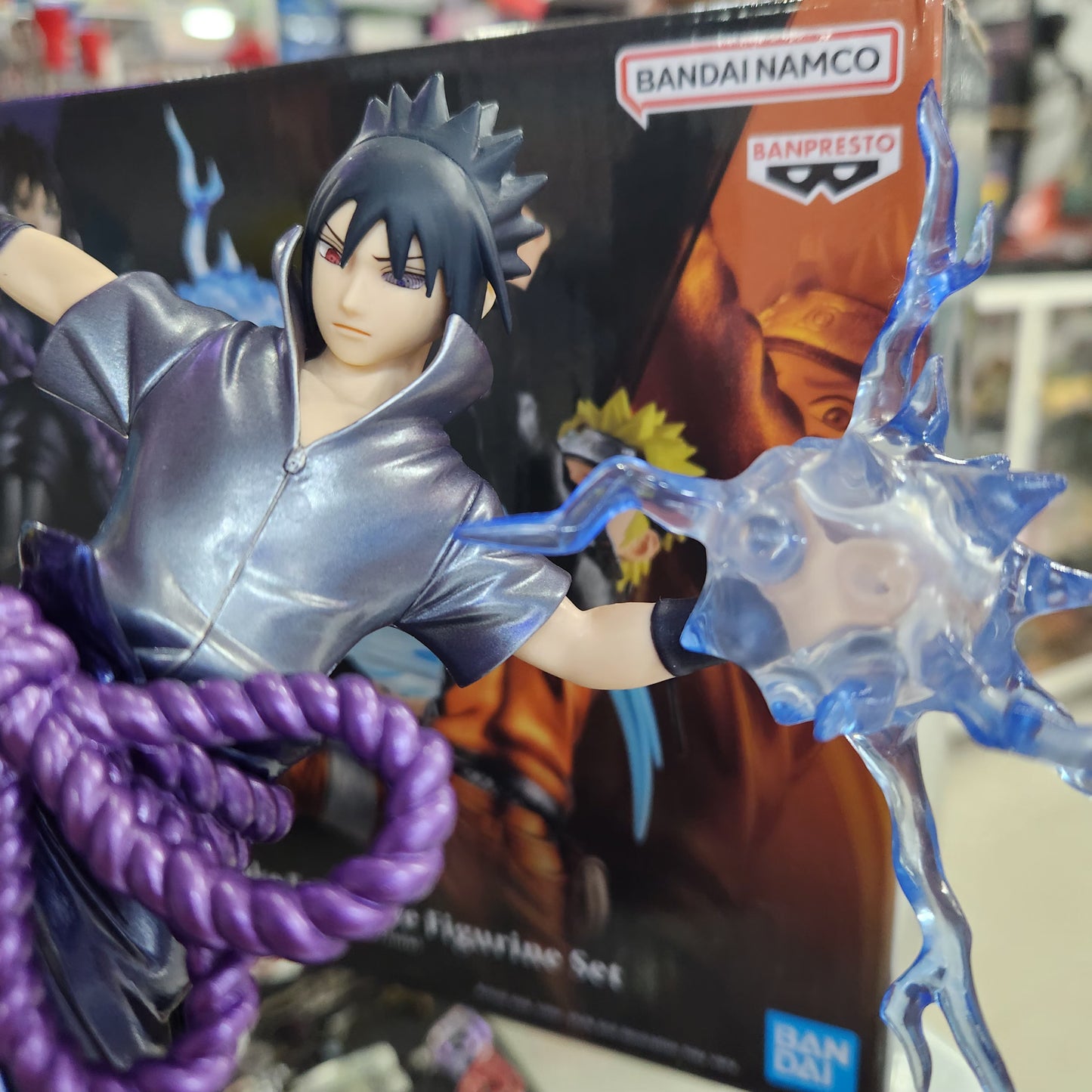 Figurines Naruto et Sasuke Du Collector -Naruto Storm Connections-