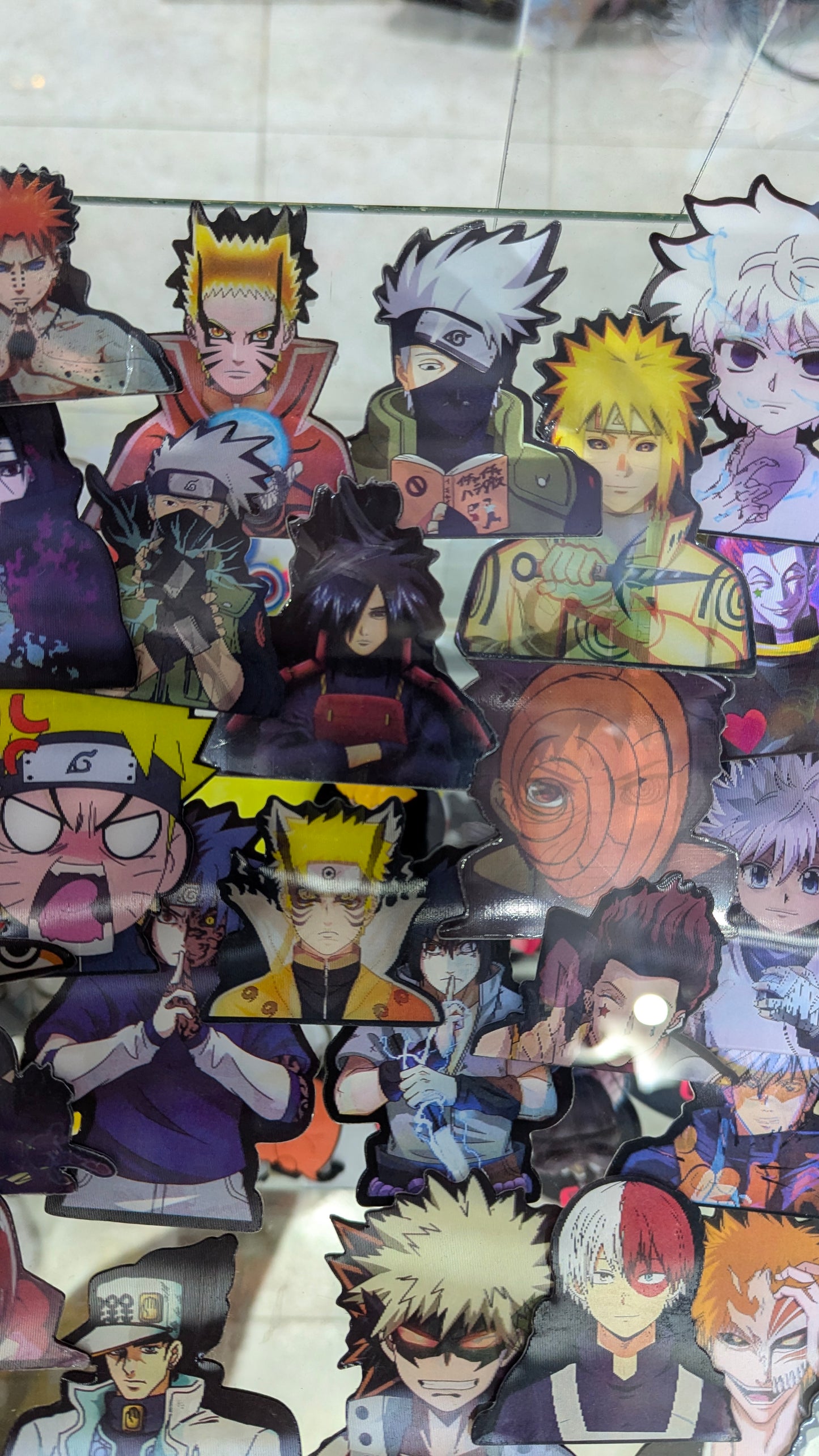 Stickers 3D lenticulaire Anime