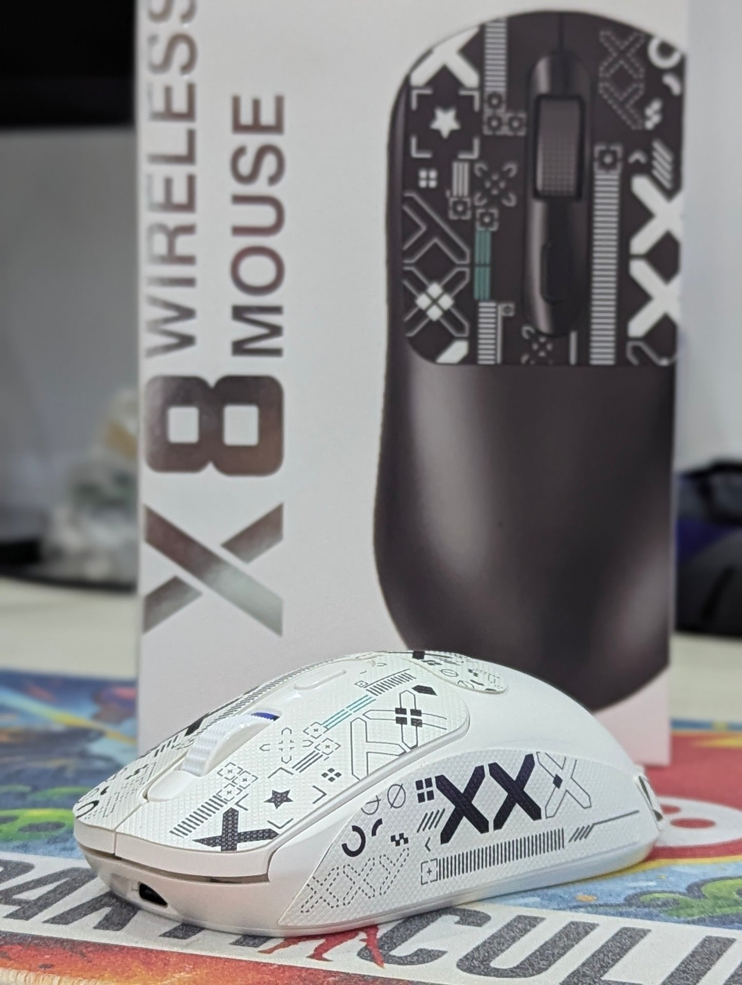 Souris X8 Wireless Mouse + Bluetooth