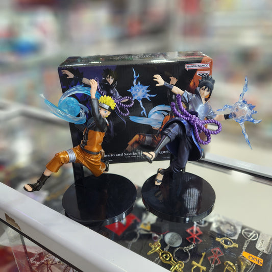 Figurines Naruto et Sasuke Du Collector -Naruto Storm Connections-