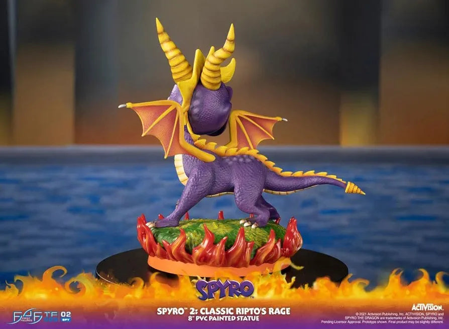 Figurine Spyro 2: Classic Ripto's Rage PVC Statue (20cm)