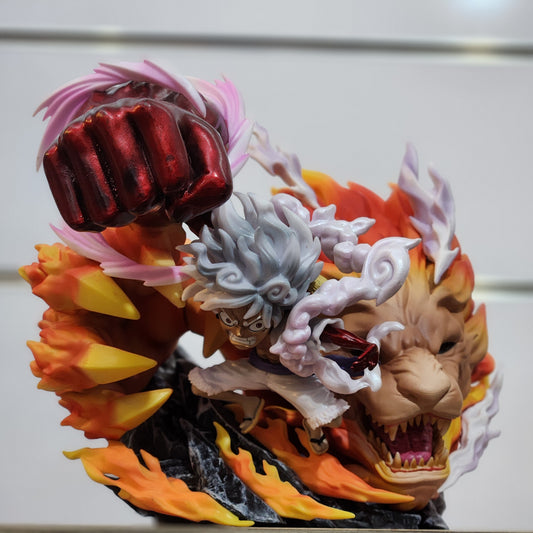 Figurine One Piece - Luffy Lion - Gear 5  (15 cm)