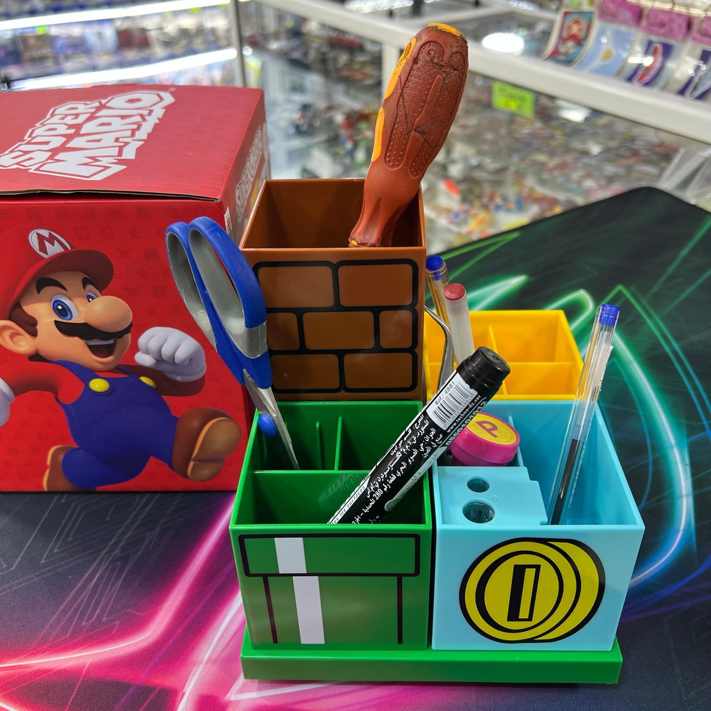 Super Mario Desktop Storage