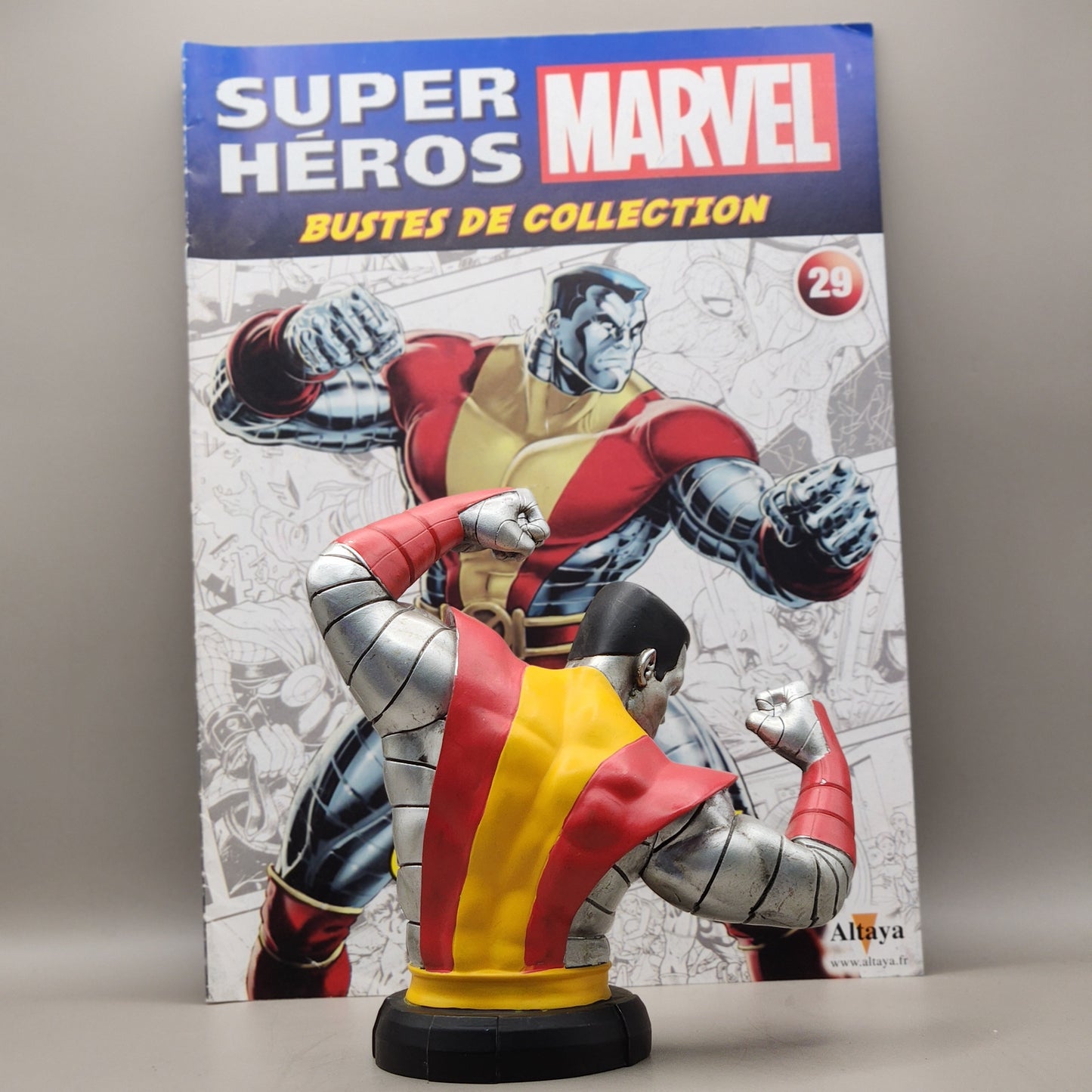 Figurine Bustes Altaya -Marvel- Colossus 13Cm