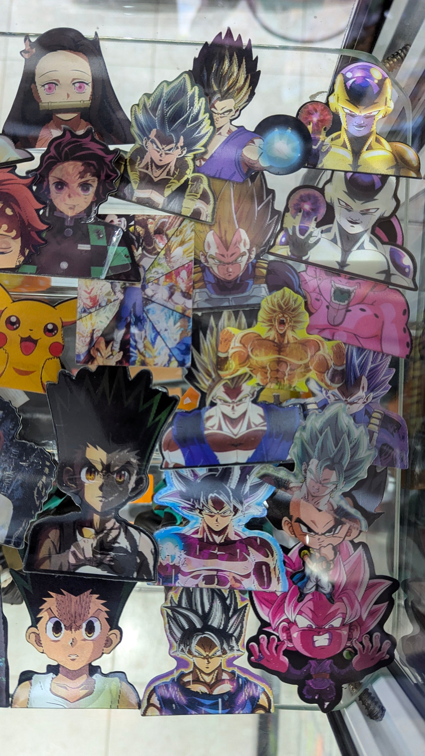 Stickers 3D lenticulaire Anime