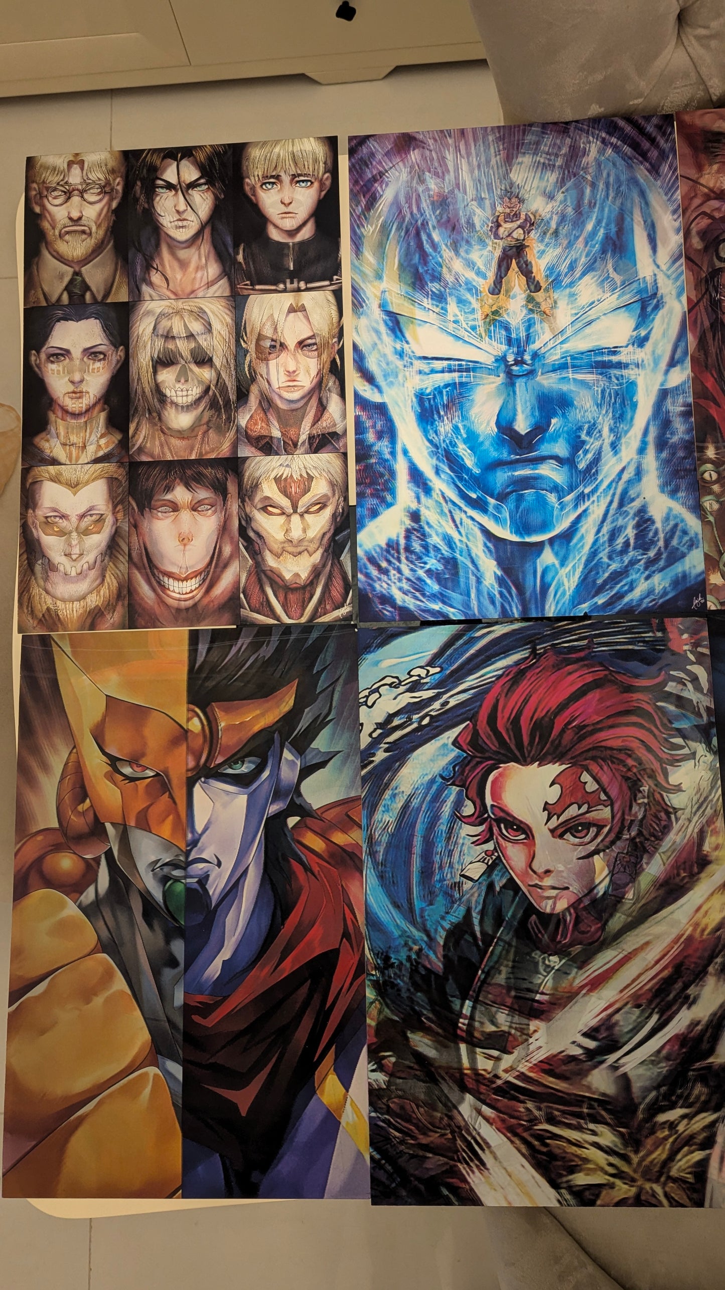 Poster 3D lenticulaire Anime (40x23 cm)