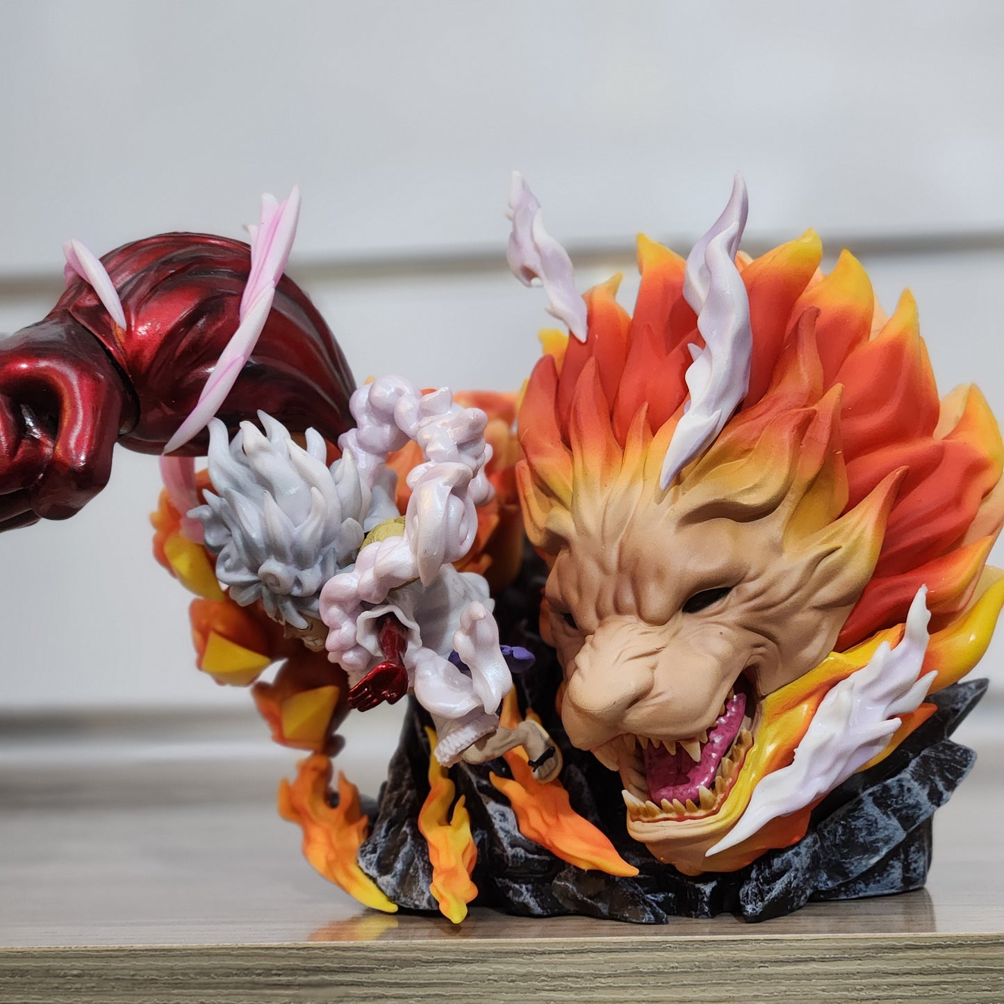 Figurine One Piece - Luffy Lion - Gear 5  (15 cm)