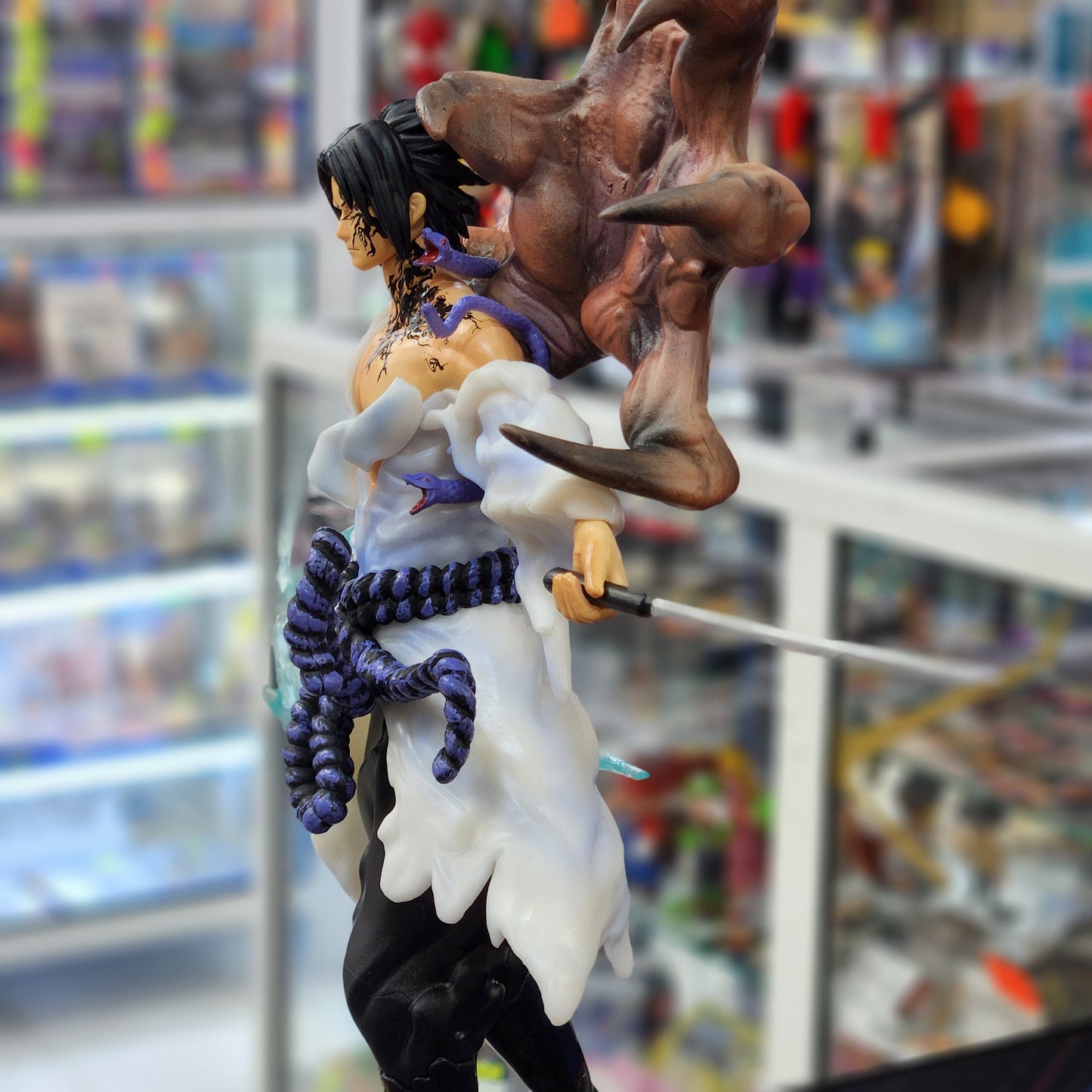 Figurine Sasuke Marque Maudite 29cm