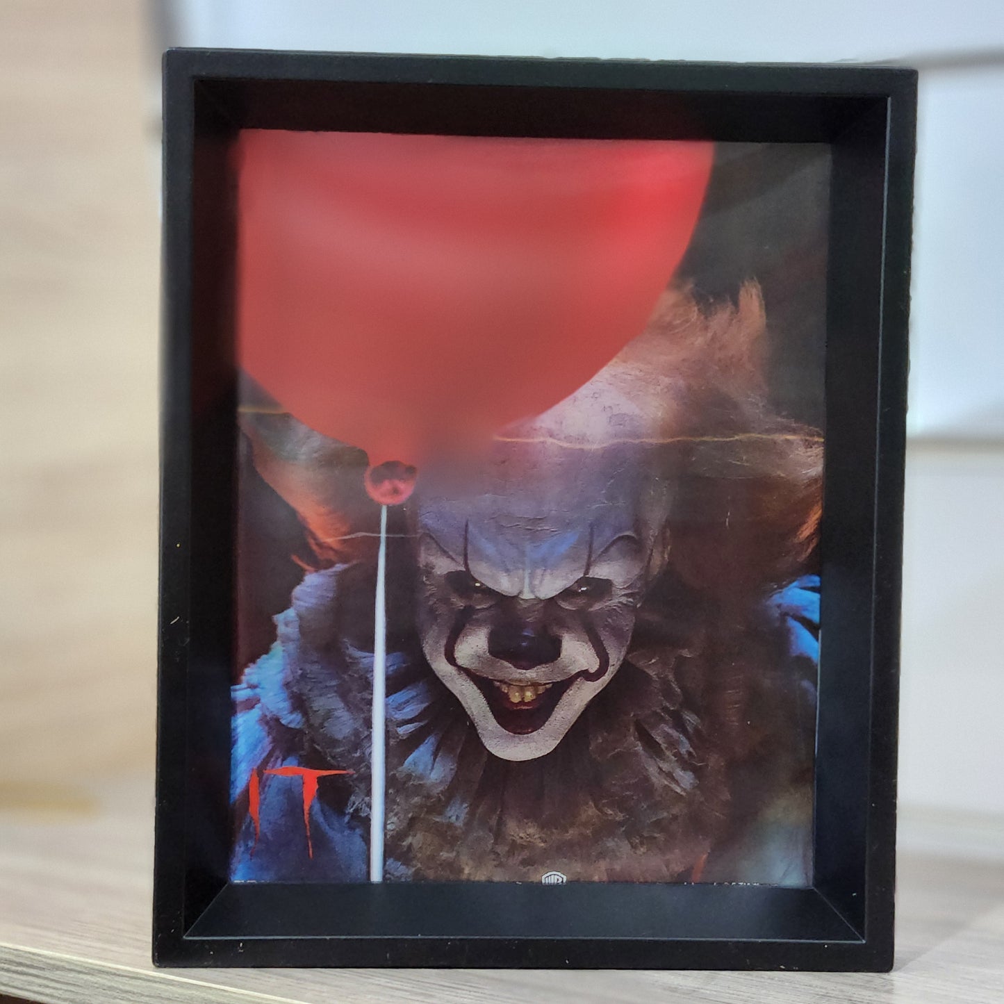 Cadre 3D Lenticulaire Pennywise Evil 29x24 cm