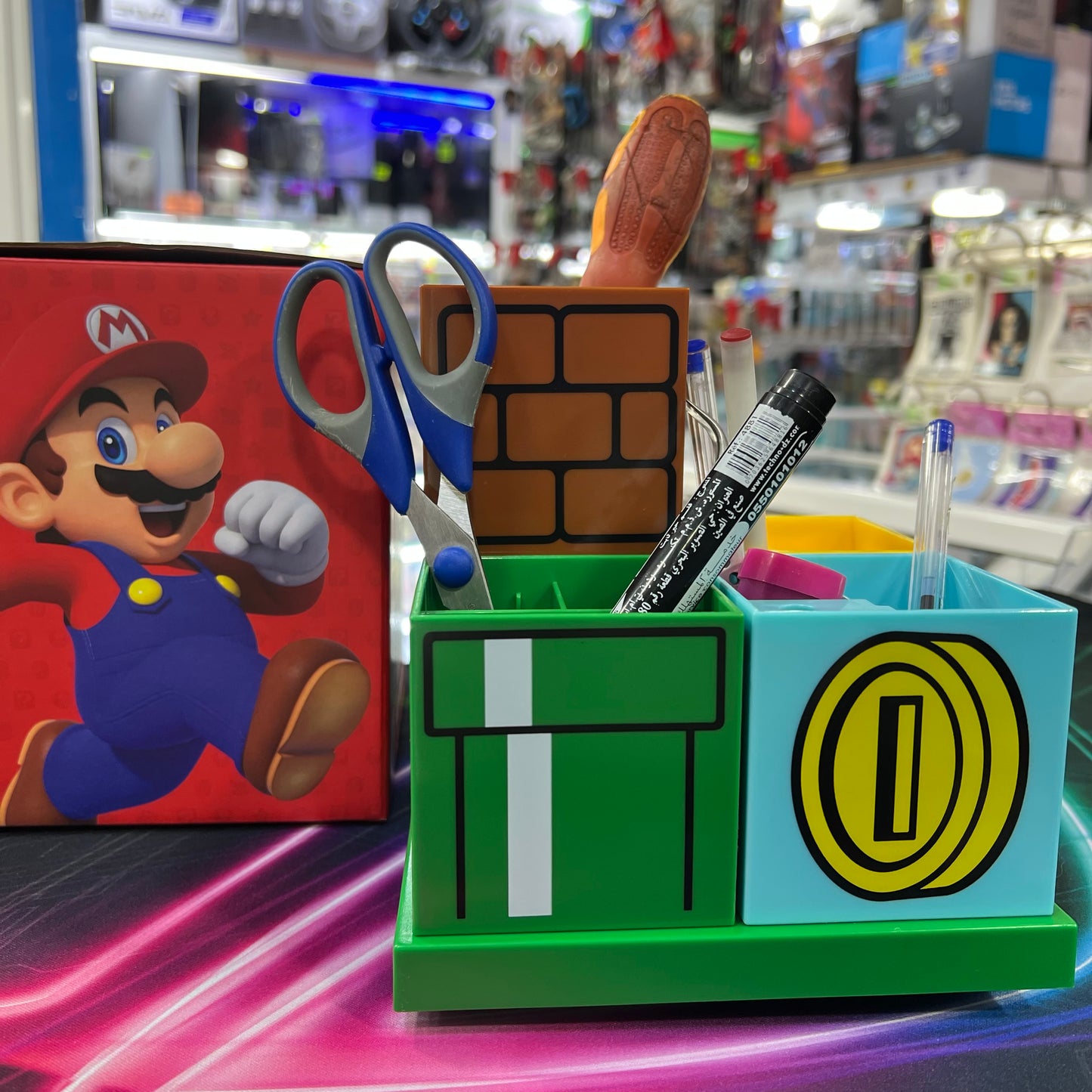 Super Mario Desktop Storage