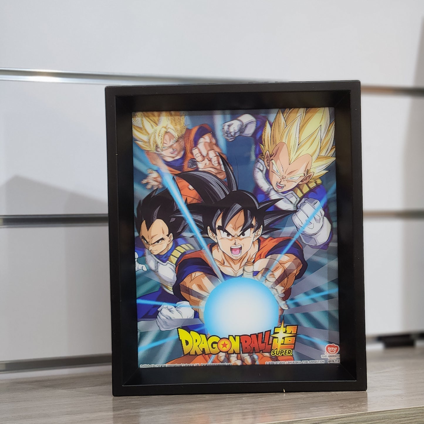 Cadre 3D Lenticulaire Dragon Ball Z 29x24 cm