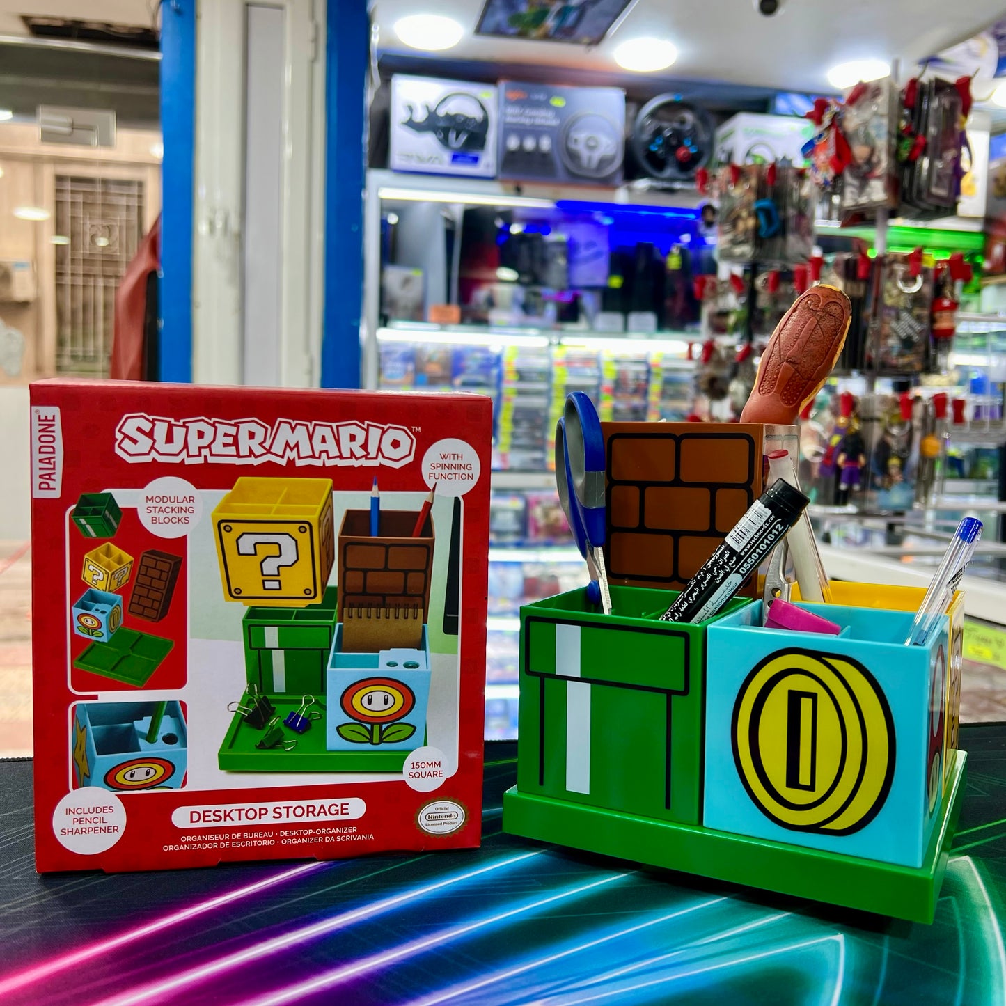 Super Mario Desktop Storage