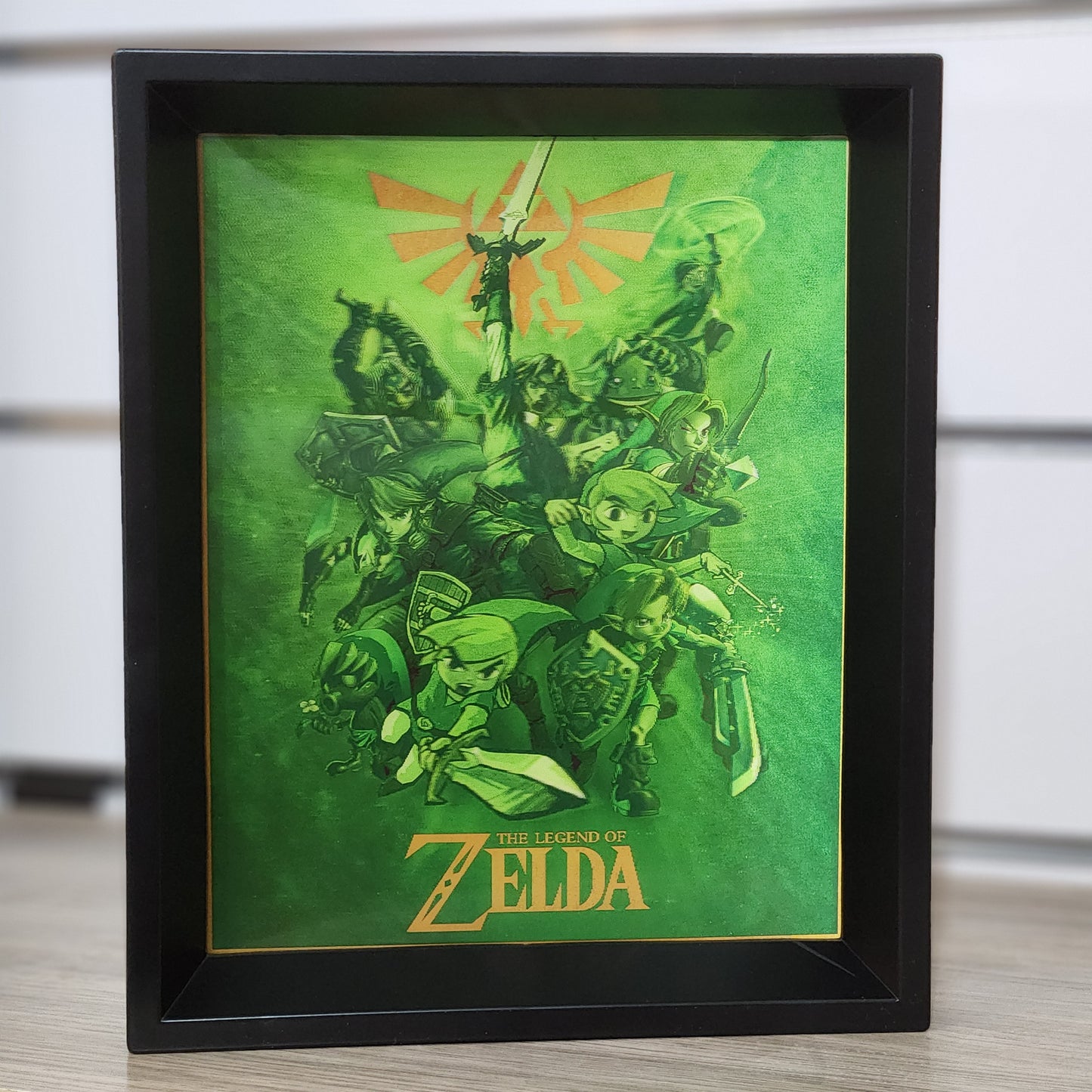 Cadre 3D Lenticulaire Zelda 29x24 cm