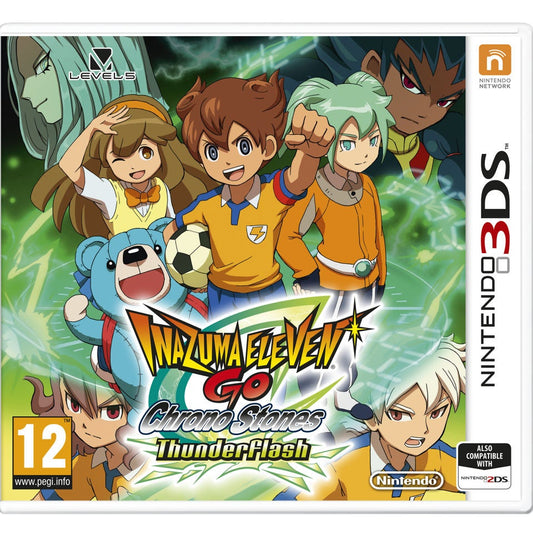 Inazuma Eleven Go Chrono Stones Thunder Flash Nintendo 3DS Version FR (Sans Boite)