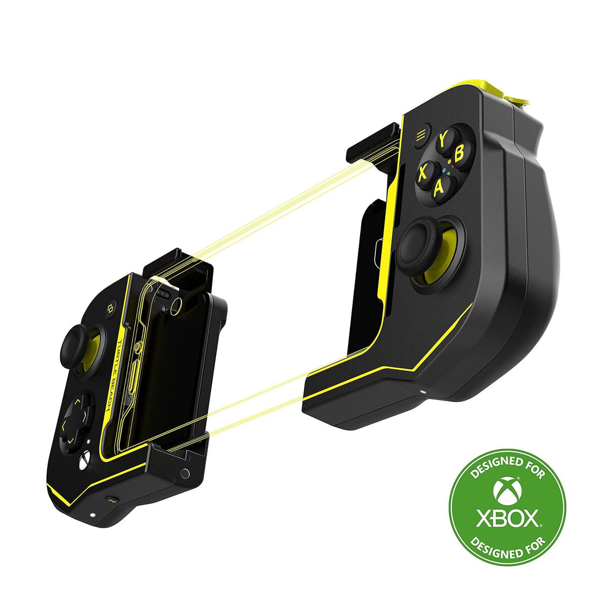 Turtle Beach Atom Black Yellow Bluetooth Gamepad Android  (Smartphone)