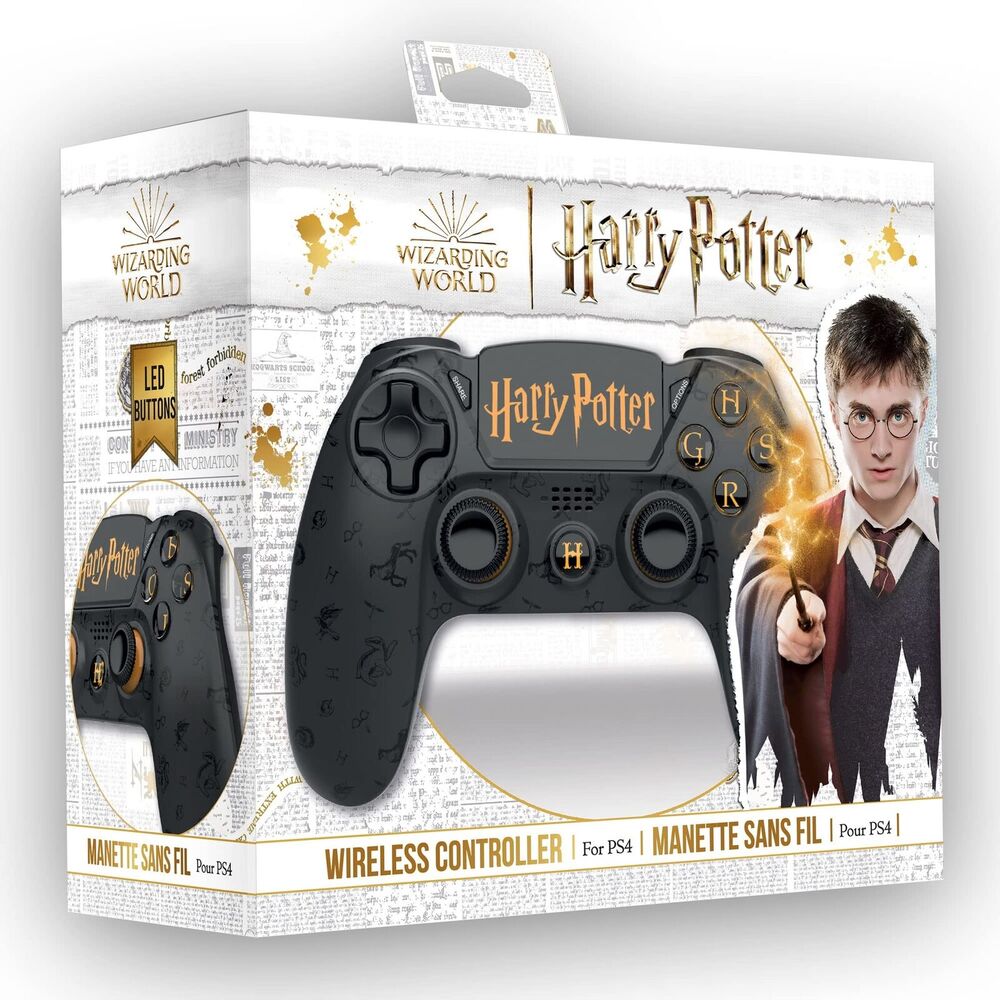 Manette Ps4 Sans Fil Freaks and Geeks - Harry Potter - Noir