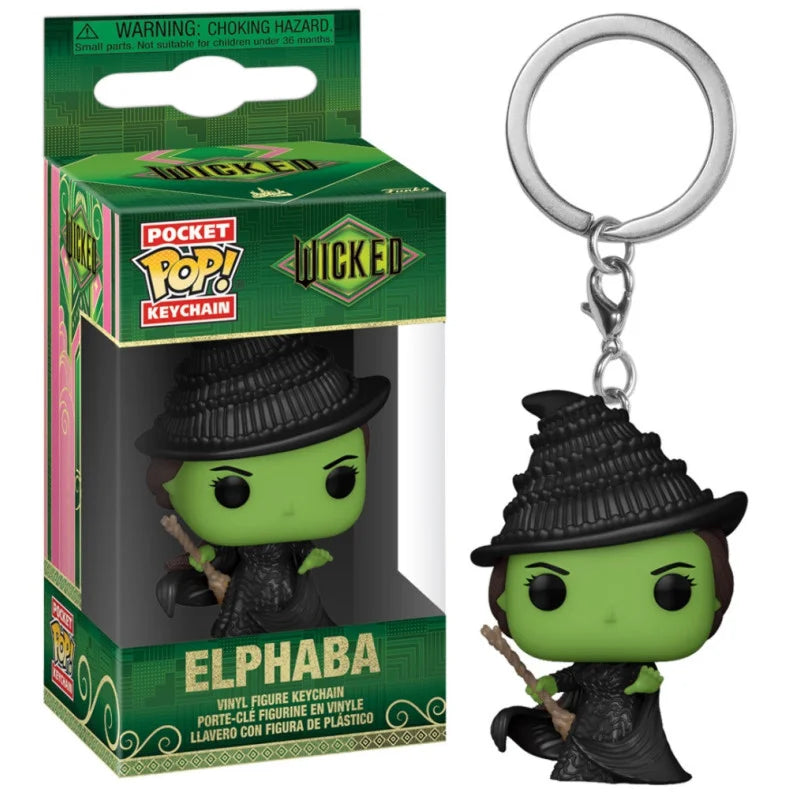 Funko Pop Mini Keychain: Wicked - Elphaba