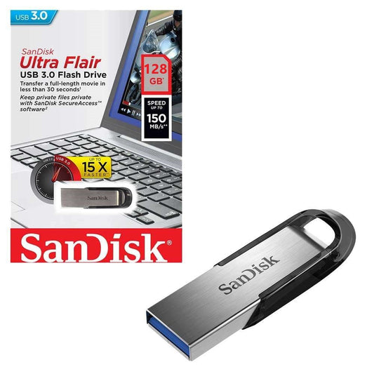 Flash Disque Sandisk Ultra flair USB 3.0 128Go