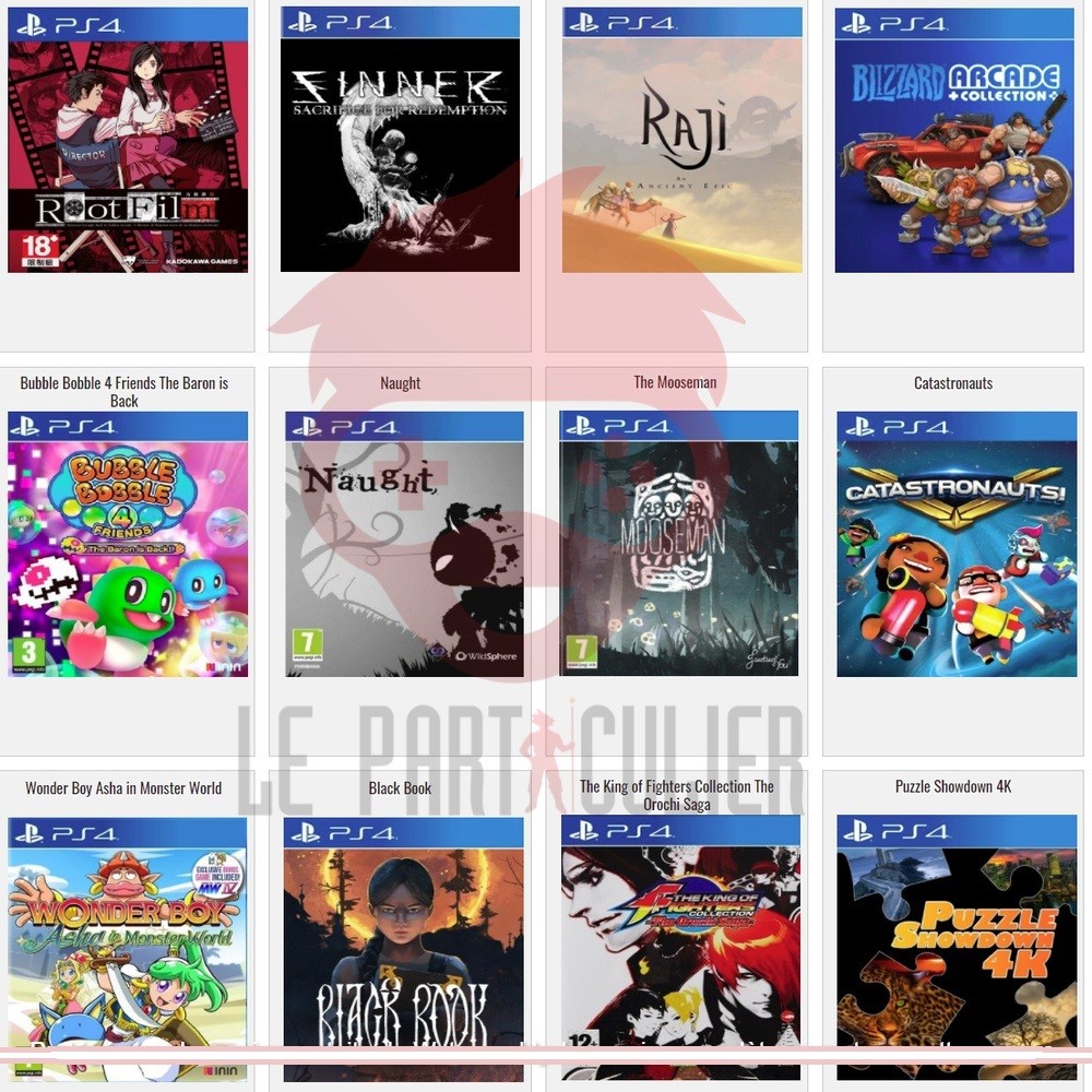 Chargement Jeux PS4 (Version 12.02 Maximum)