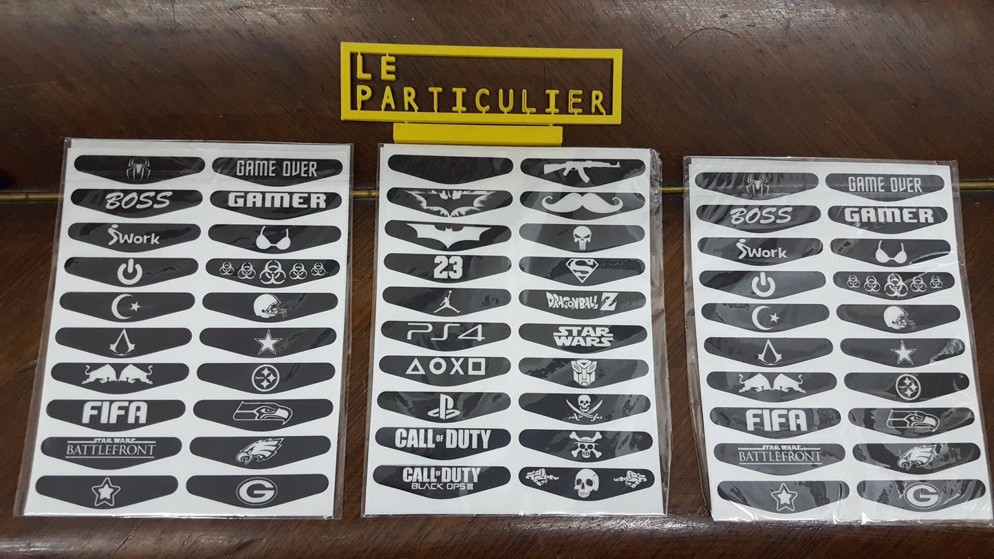 PS4 LED STICKERS