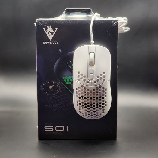 Souris Magma Blanche Filaire