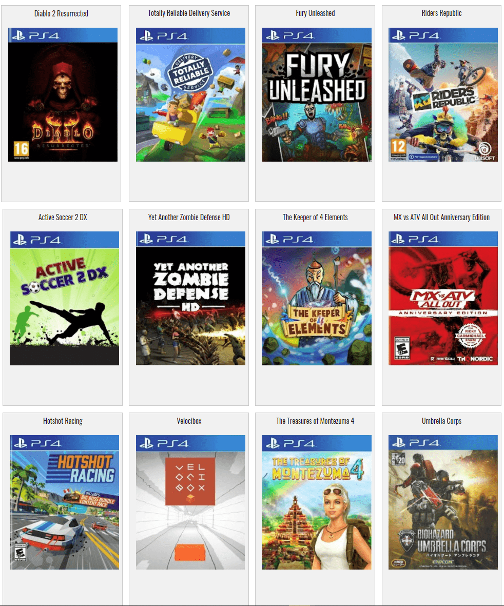 Chargement Jeux PS4 (Version 12.02 Maximum)