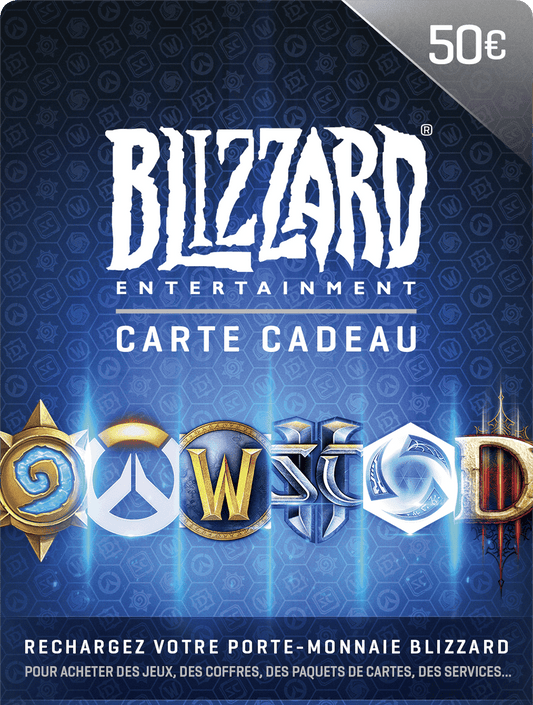 Carte Blizzard 50€