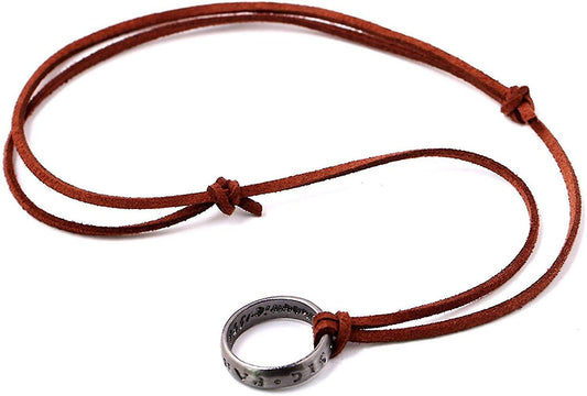Chaine Uncharted Sir Francis Drake Ring Necklace