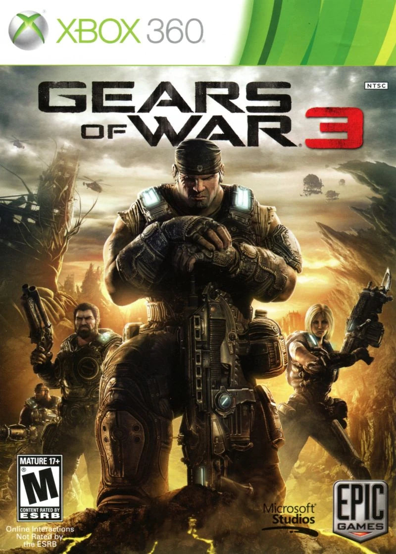 Gears of War 3 Xbox 360 (Fr) Neuf