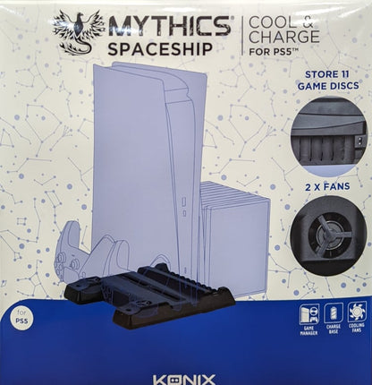 Stand konix Mythics Spaceship cool &amp; charge Pour PS5
