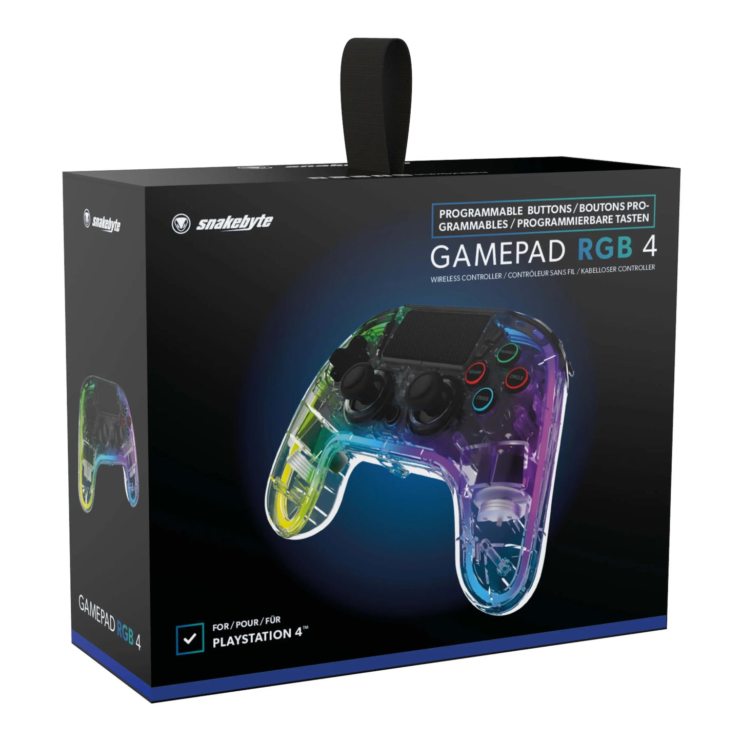 Manette Sans Fil Snakebyte Gampead RGB 4 - PS4/PS3