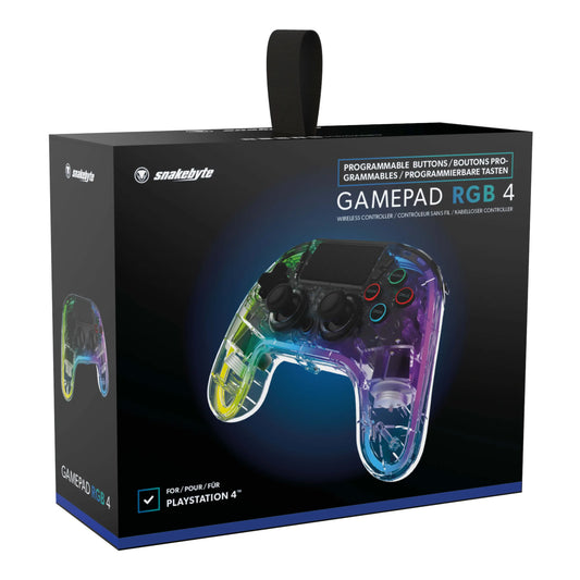 Manette Sans Fil Snakebyte Gampead RGB 4 - PS4/PS3