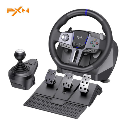Volant Gaming PXN-V9 GEN2 Wheel + Levier de Vitesse