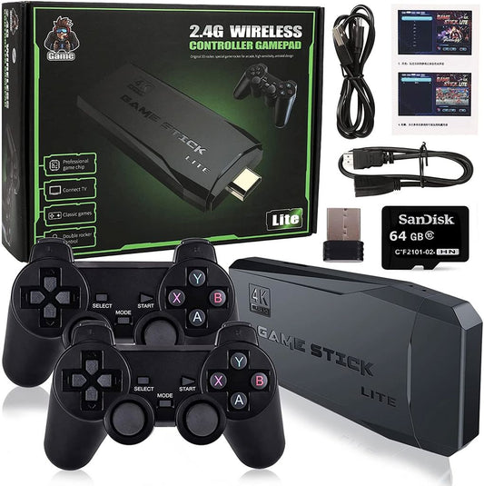 Controller Gamepad + 2x Manettes + 10.000 Jeux