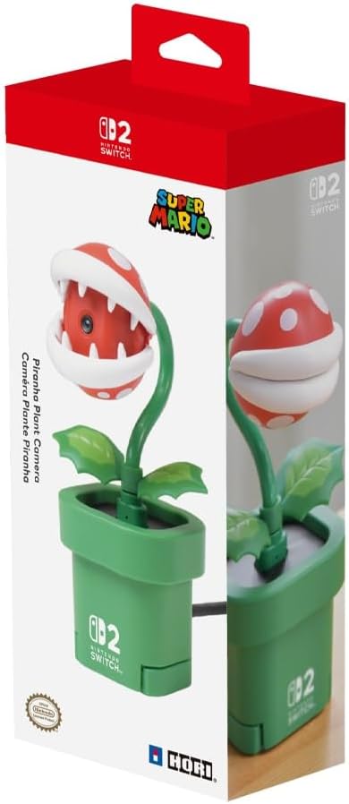 Camera Plante Piranha - Pour Nintendo Switch 2