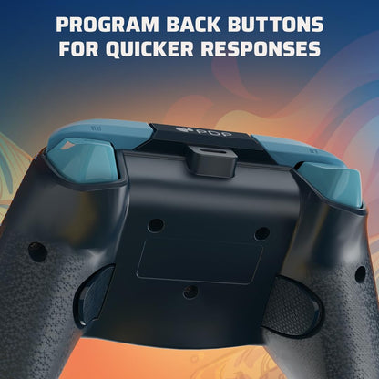 Manette PDP Rematch Xbox Series X|S et PC BLUE TIDE