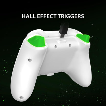 Manette Filaire Snakebyte Base X HALL EFFECT (White) pour PC/Xbox Series X/S