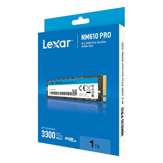 Lexar NM610 Pro M.2 2280 PCI Express 3.0 x4 NVMe