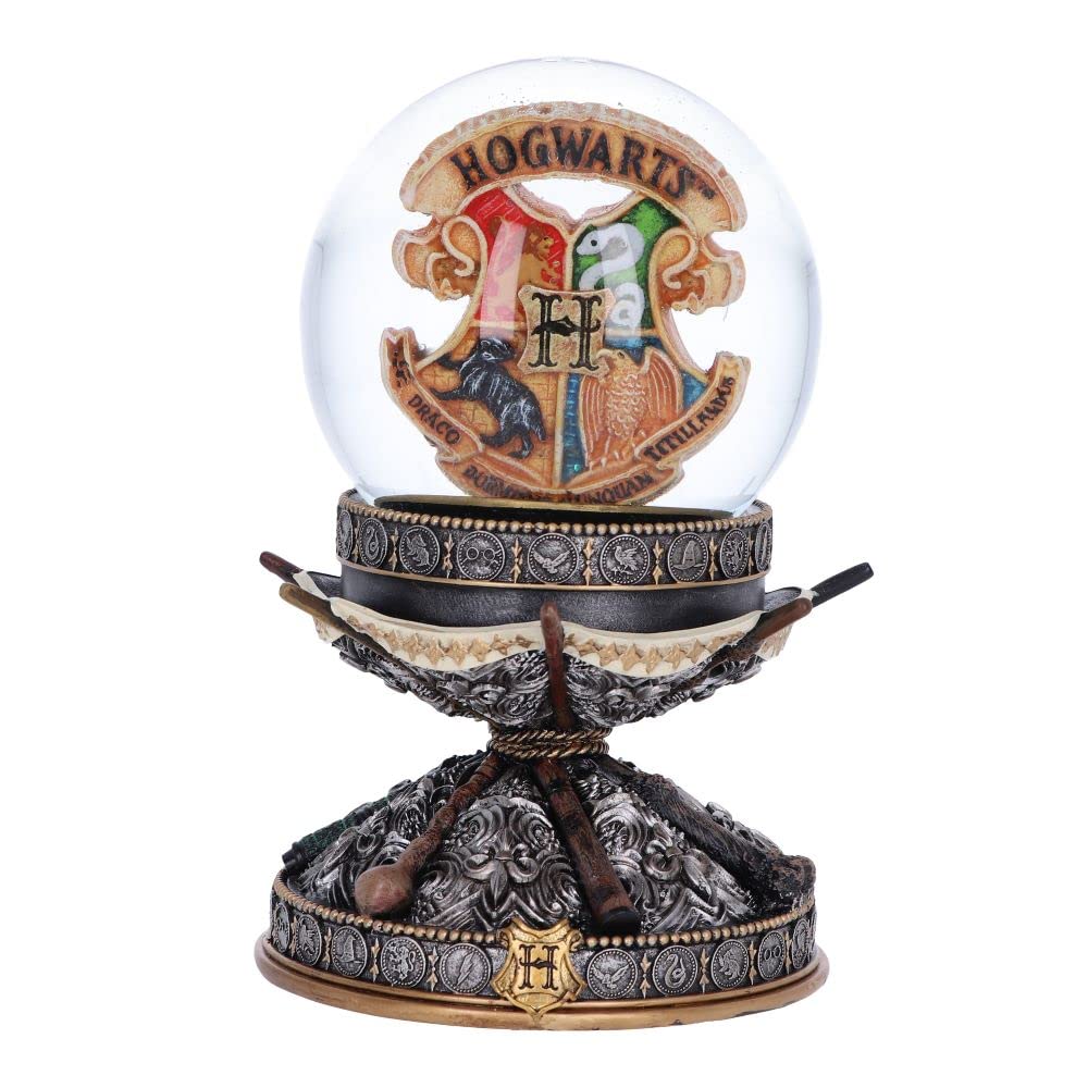 Boule De Neige Hogwarts Blason De Poudlard et Baguettes