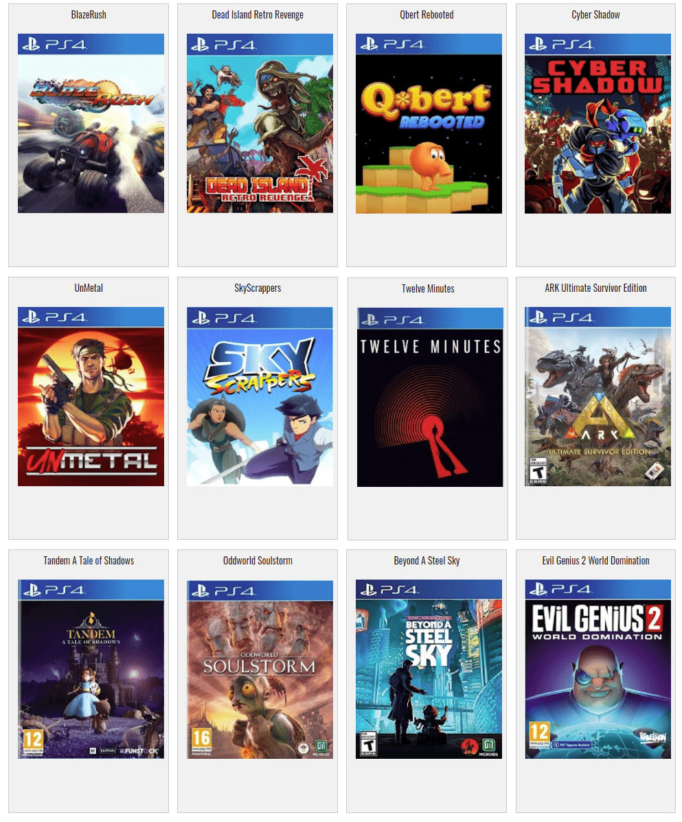 Chargement Jeux PS4 (Version 12.02 Maximum)