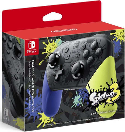 Manette Nintendo Switch Pro Controller Splatoon 3 Edition