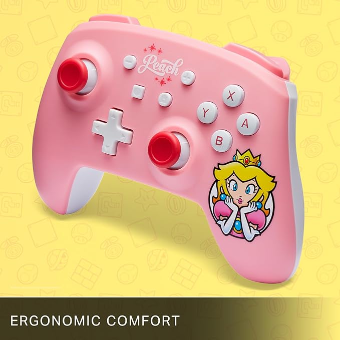 Manette Sans Fil PowerA Nintendo Switch Princess Peach