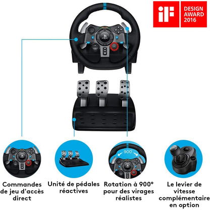 Volant Logitech G29 (PS5/PS4/PC)
