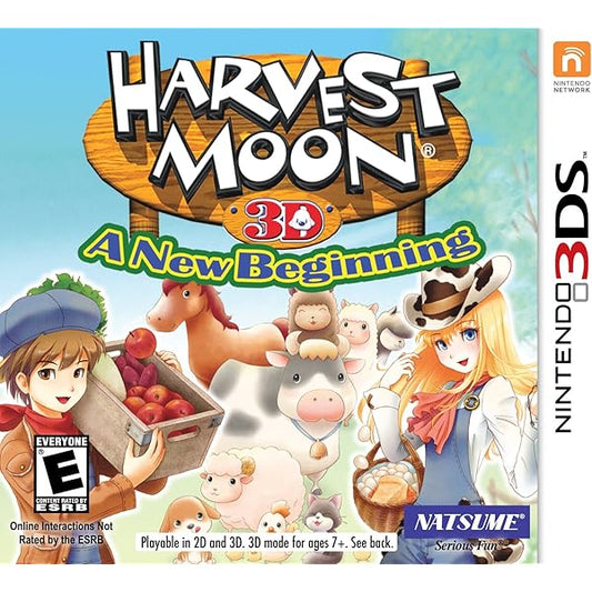 Harvest moon the tale of two towns Cartouche Nintendo 3DS  USA (Sans Boite)