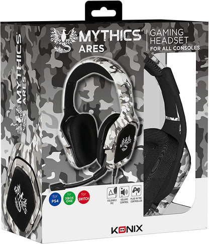 Casque Mythics ARES Gaming Filaire pour Xbox One (Compatible PS4/PS5)
