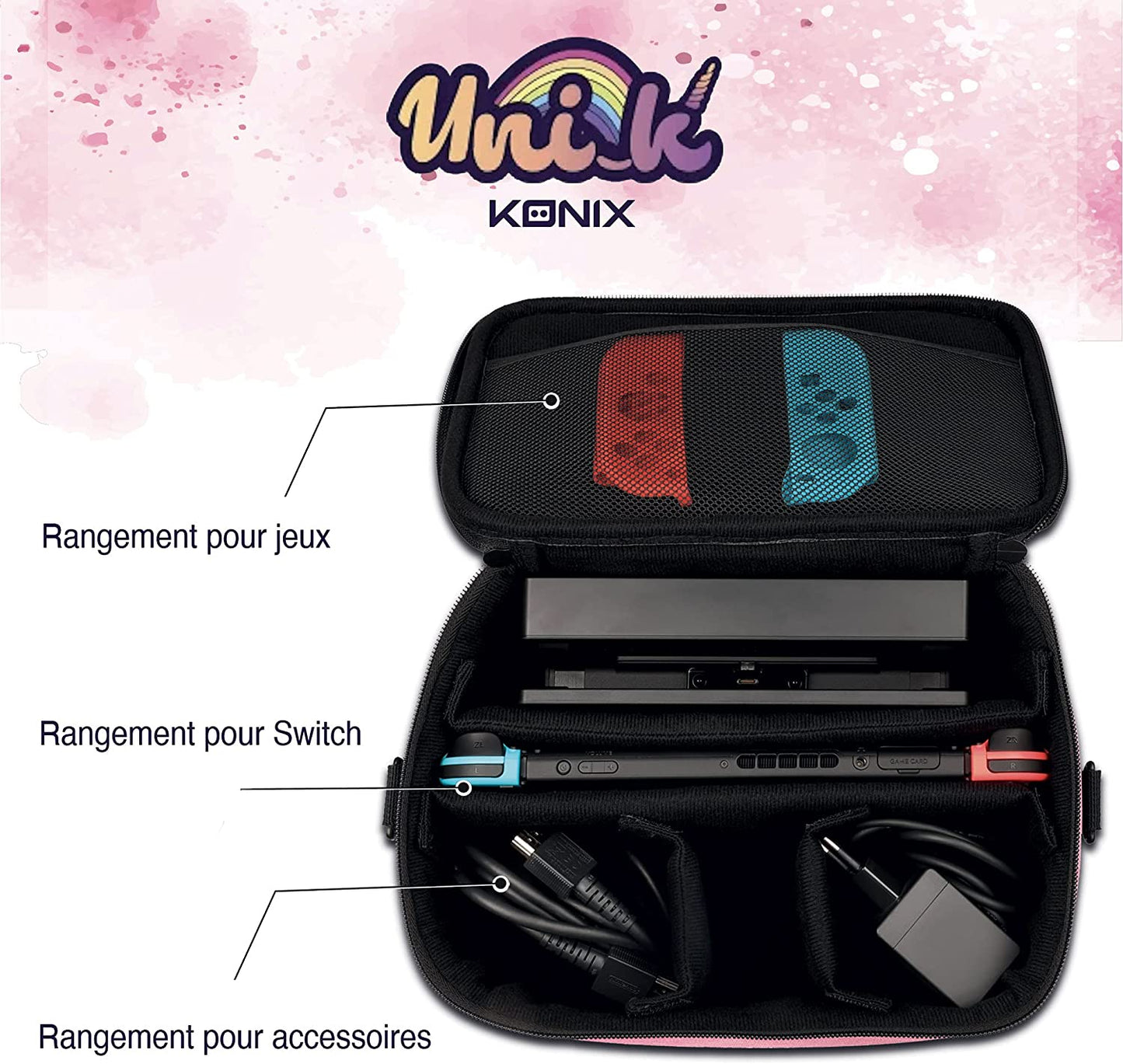 POchette Konix Lunch Bag Nintendo Switch Befunky