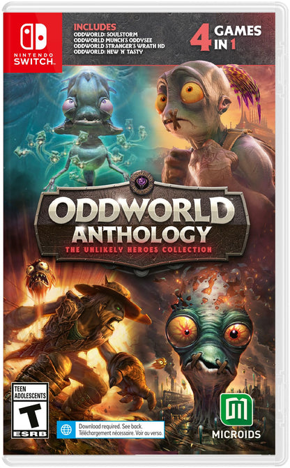 Oddworld Anthology: The Unlikely Heroes Collection | Nintendo switch